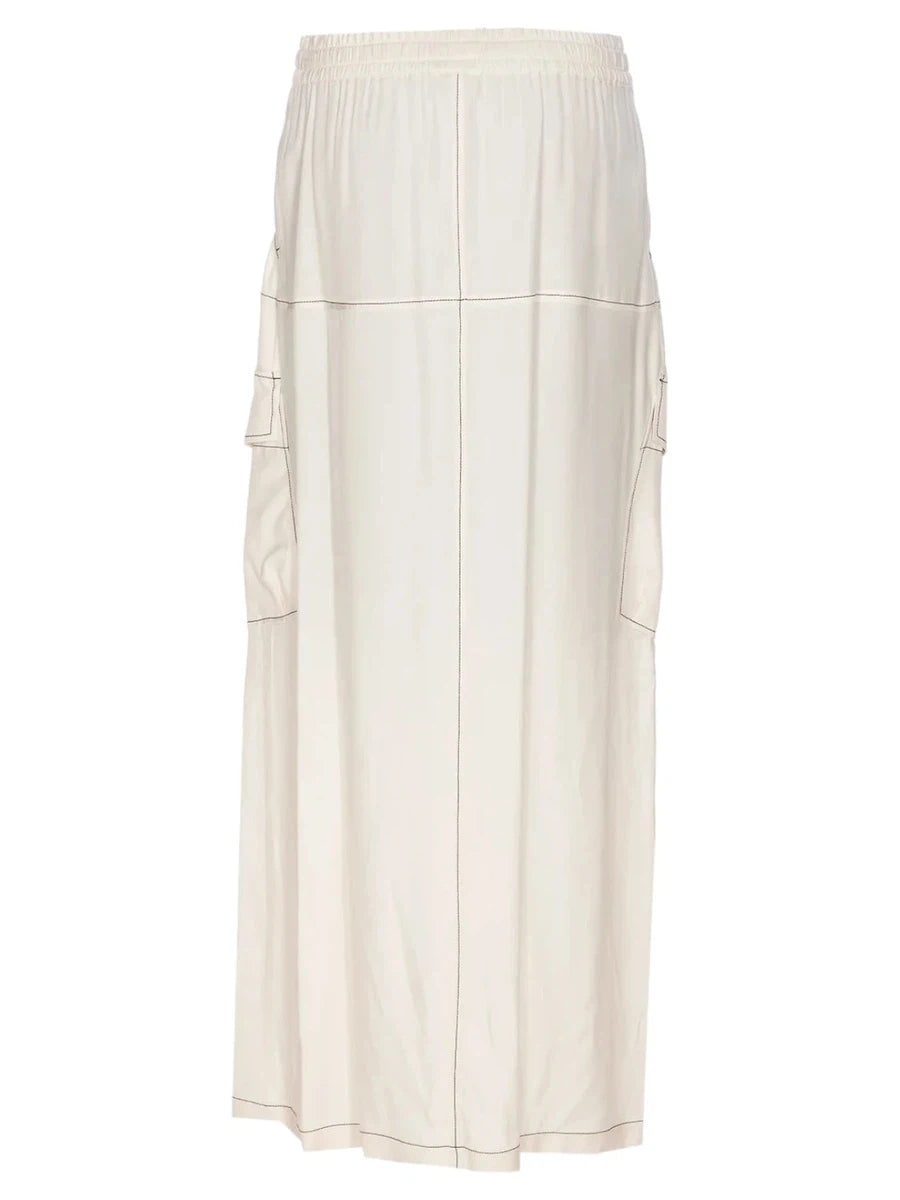 Gonna Gulp in Twill di Viscosa-Gonne-Pinko-Vittorio Citro Boutique