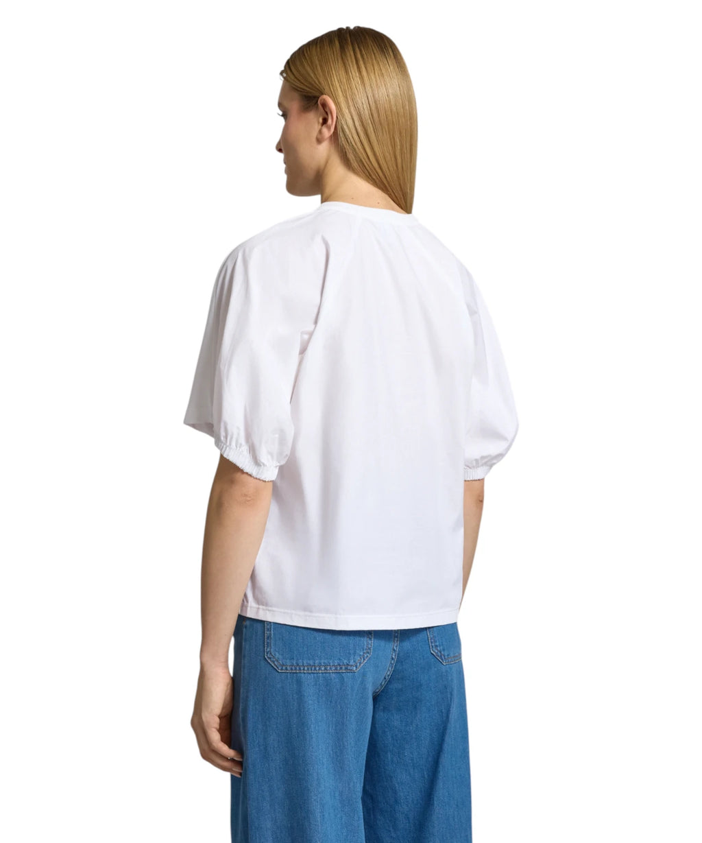 Damen-T-Shirt CELLULA MM Max Mara aus Baumwolle