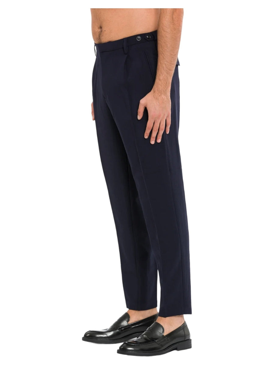 Pantalone in tessuto tecnico-Emporio Armani-Pantaloni-Vittorio Citro Boutique