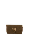 Pinko Love One Slouchy S minitaske i ruskind