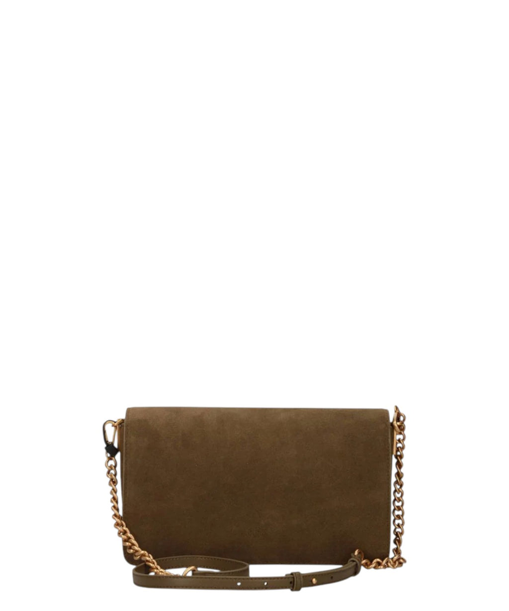 Pinko Love One Slouchy S minitaske i ruskind