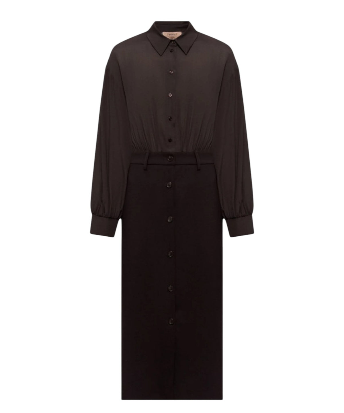 Damesjurk Twinset overhemdmodel met riem