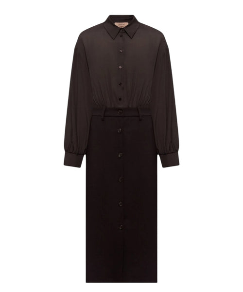 Vestido de senhora Twinset, modelo camisa com cinto