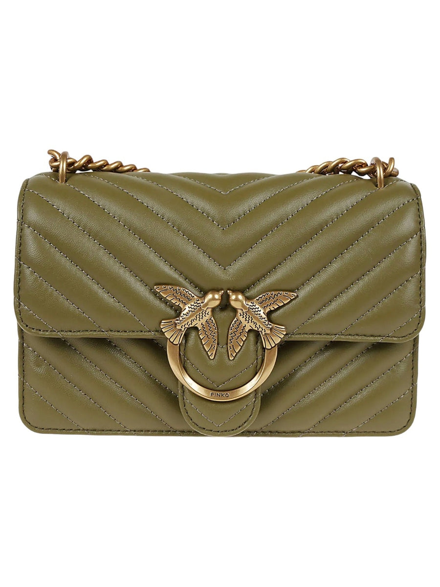 Mini love bag one chevron-Borse a spalla-Pinko-Vittorio Citro Boutique