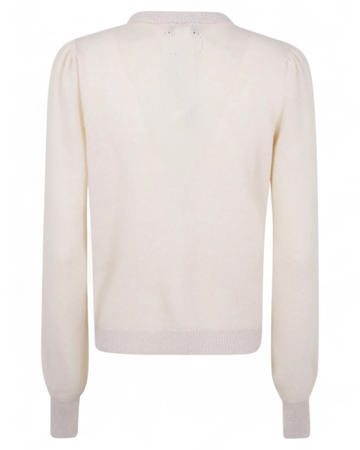 Cardigan Beige in Lana e Cashmere-Twinset-Maglieria-Vittorio Citro Boutique