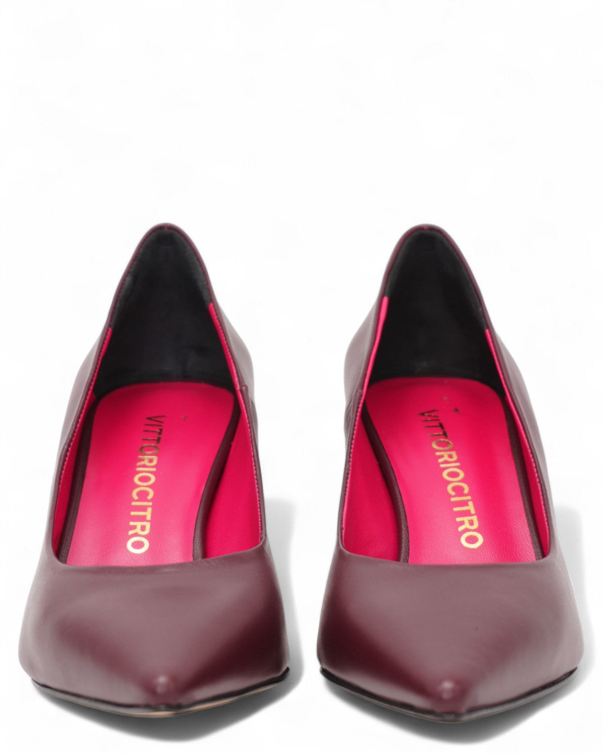 Décolleté Bordeaux Pelle-Vittoriocitro-Décolleté-Vittorio Citro Boutique