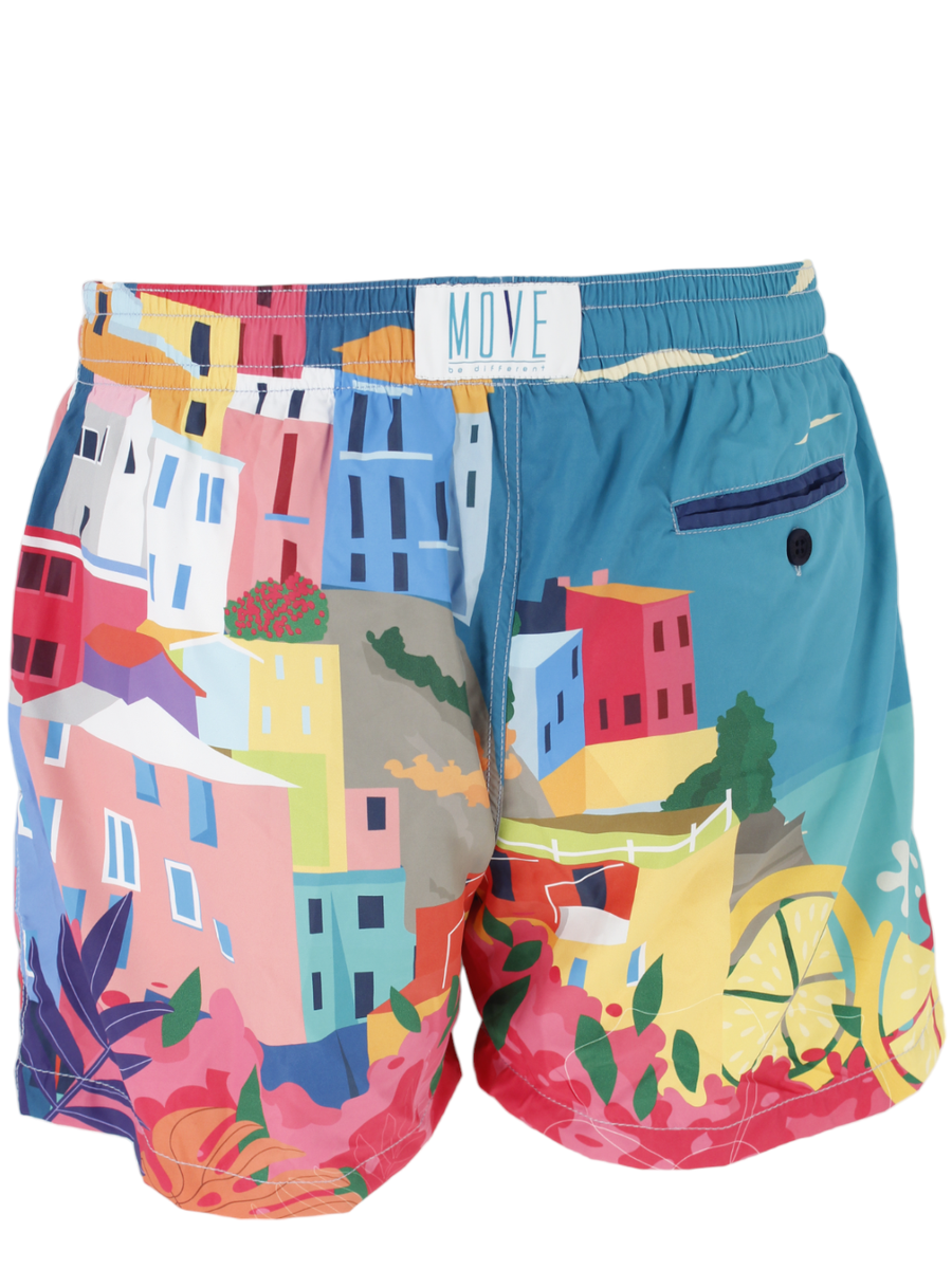 Boxer stampa Procida-Costumi da bagno-Move-Vittorio Citro Boutique