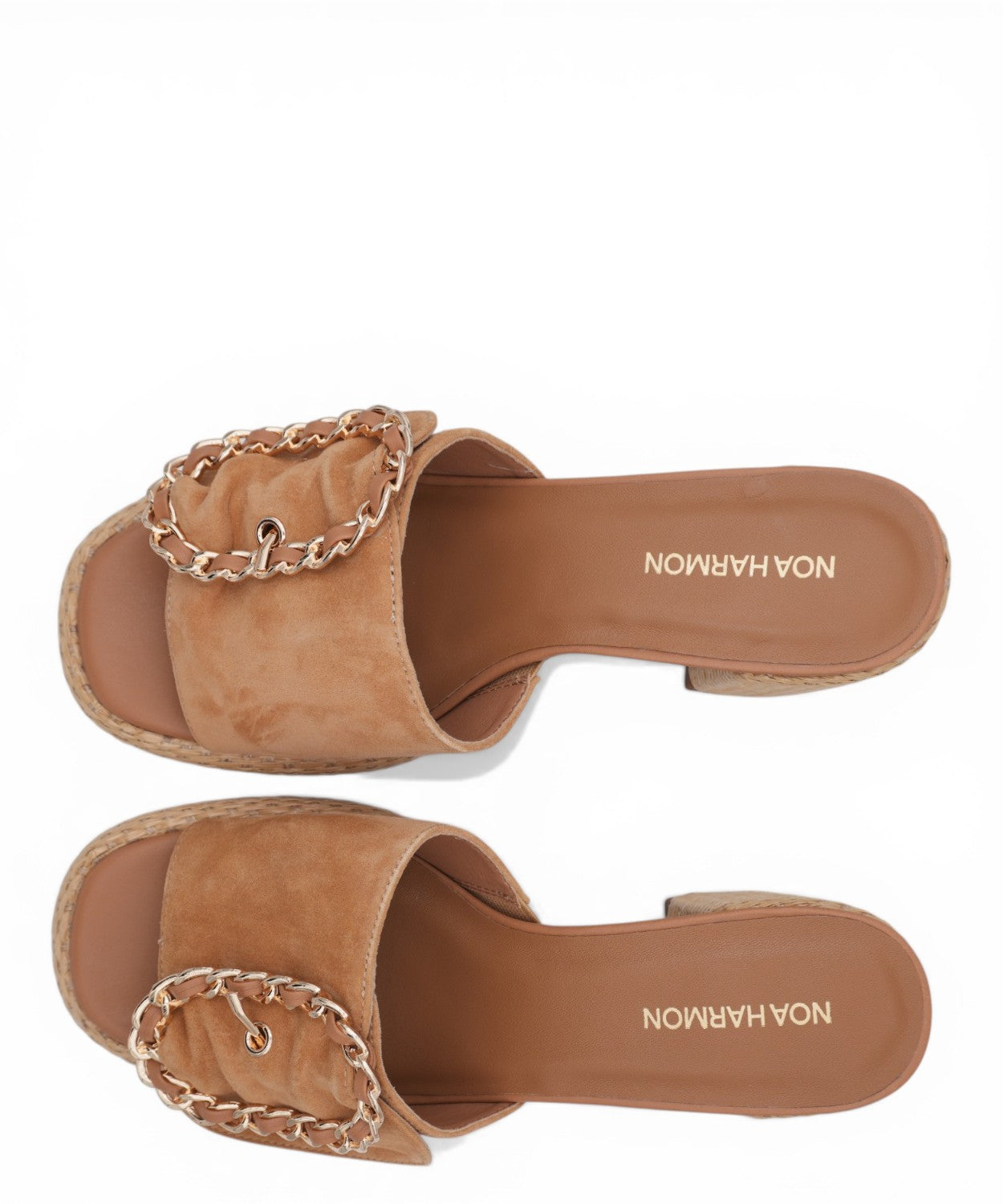 Mules donna suede tacco legno Cielo Noa Harmon