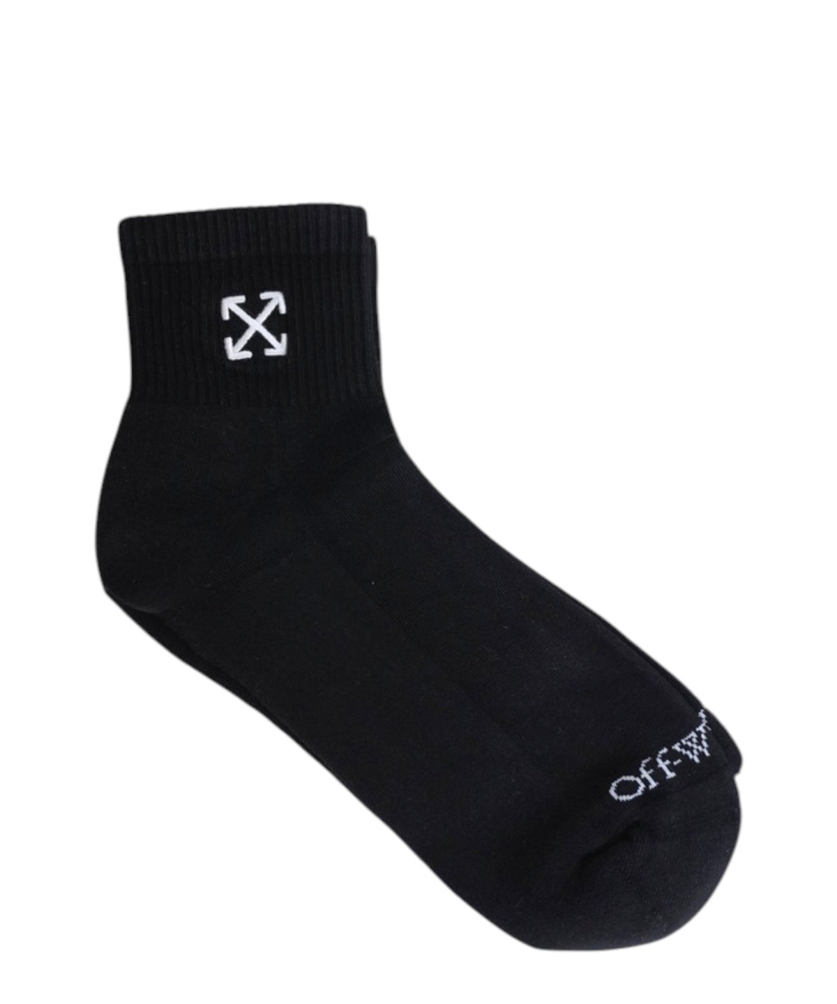 Off-White-Knöchelsocken aus Baumwolle mit gesticktem Logo
