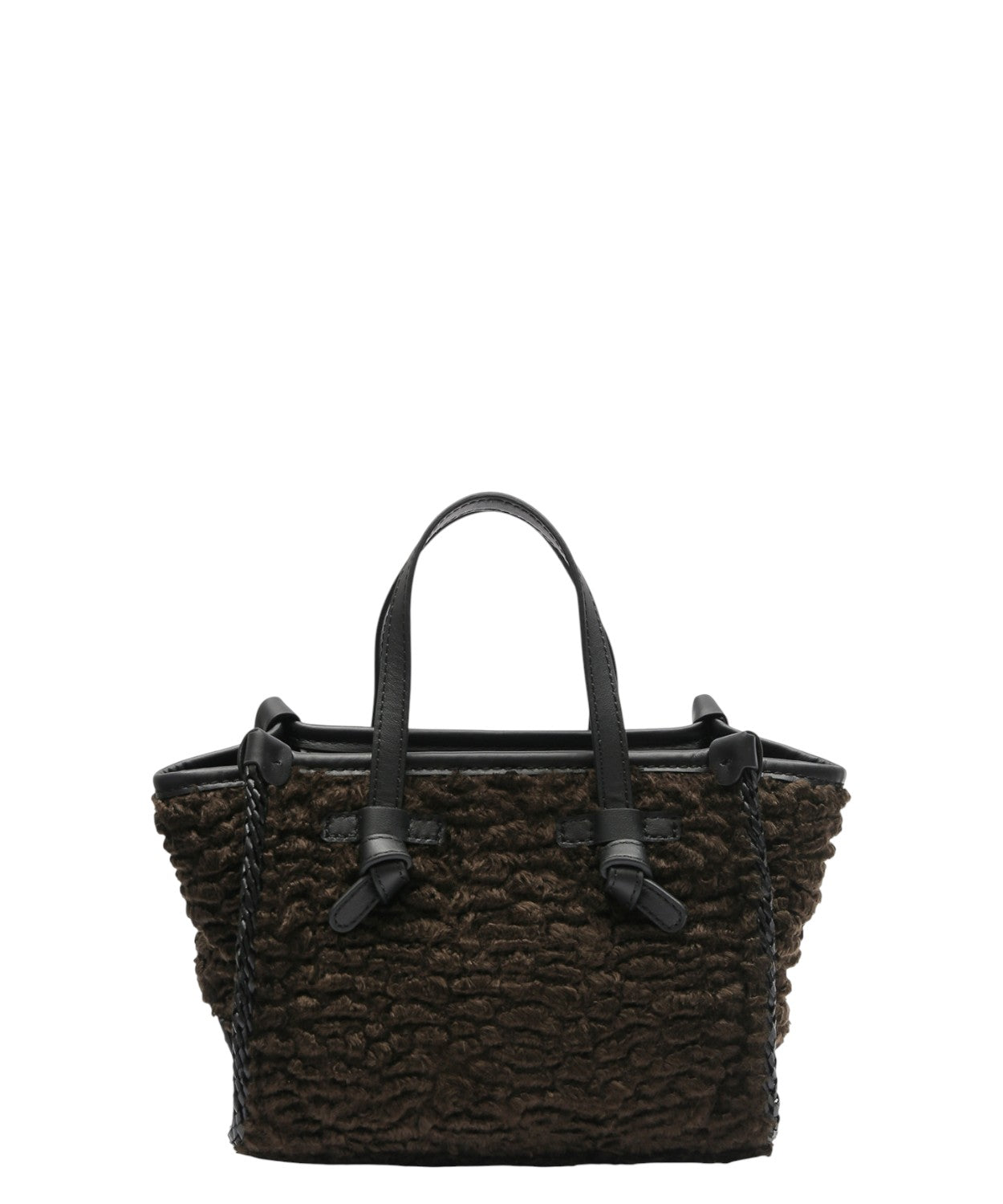 Borsa Miss Marcella Mini in Pelliccia Sintetica