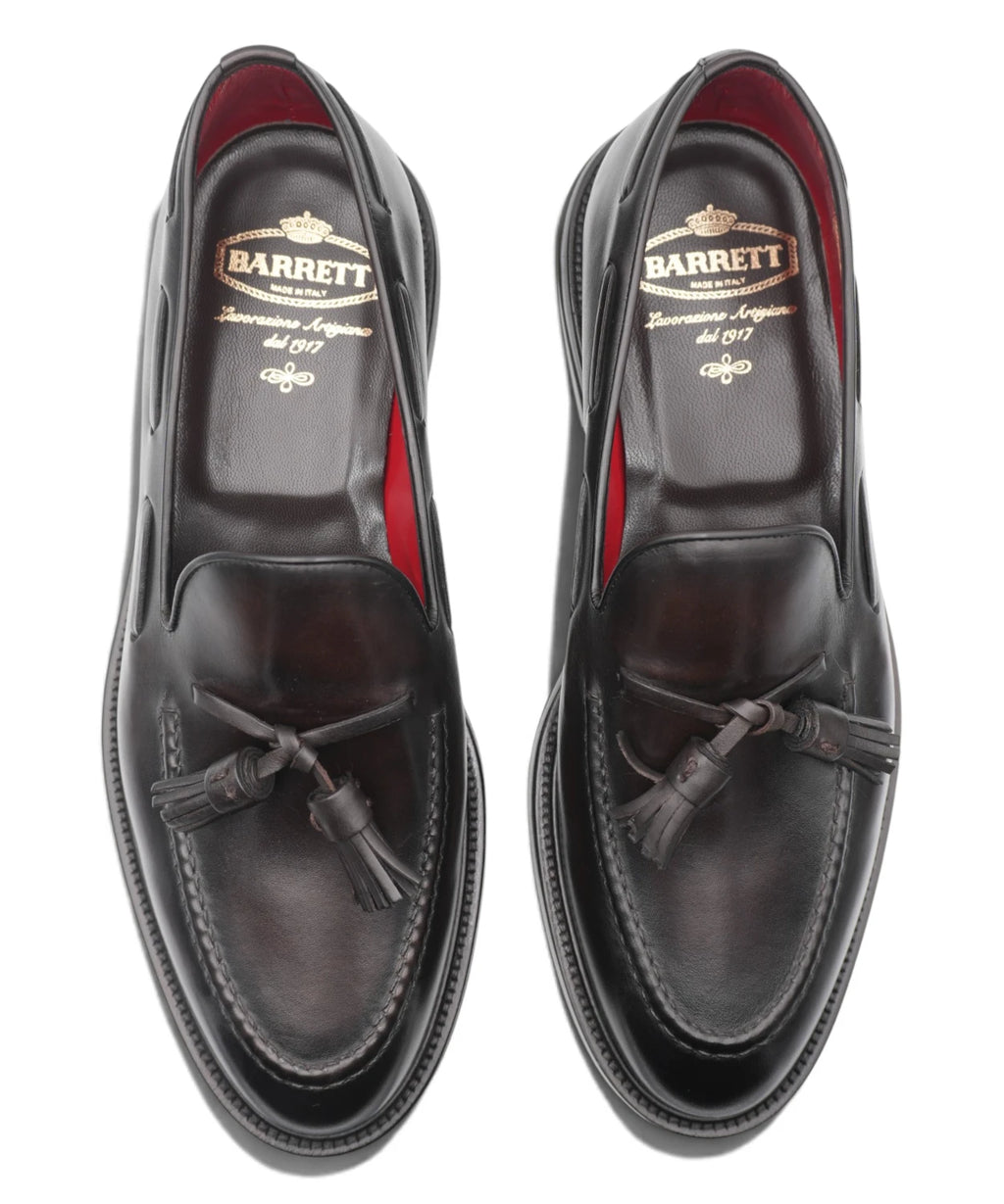 Mocassino Uomo Barrett in Pelle Testa di Moro