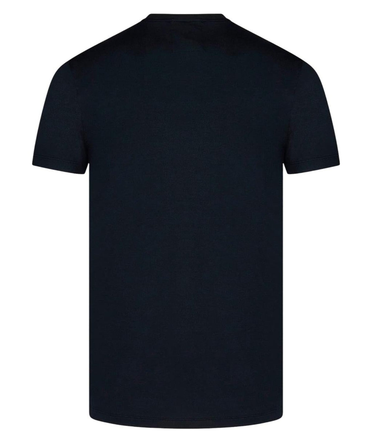 T-shirt in jersey stretch di viscosa con logo Aquila sul fondo.-T-shirt-Emporio Armani-Vittorio Citro Boutique