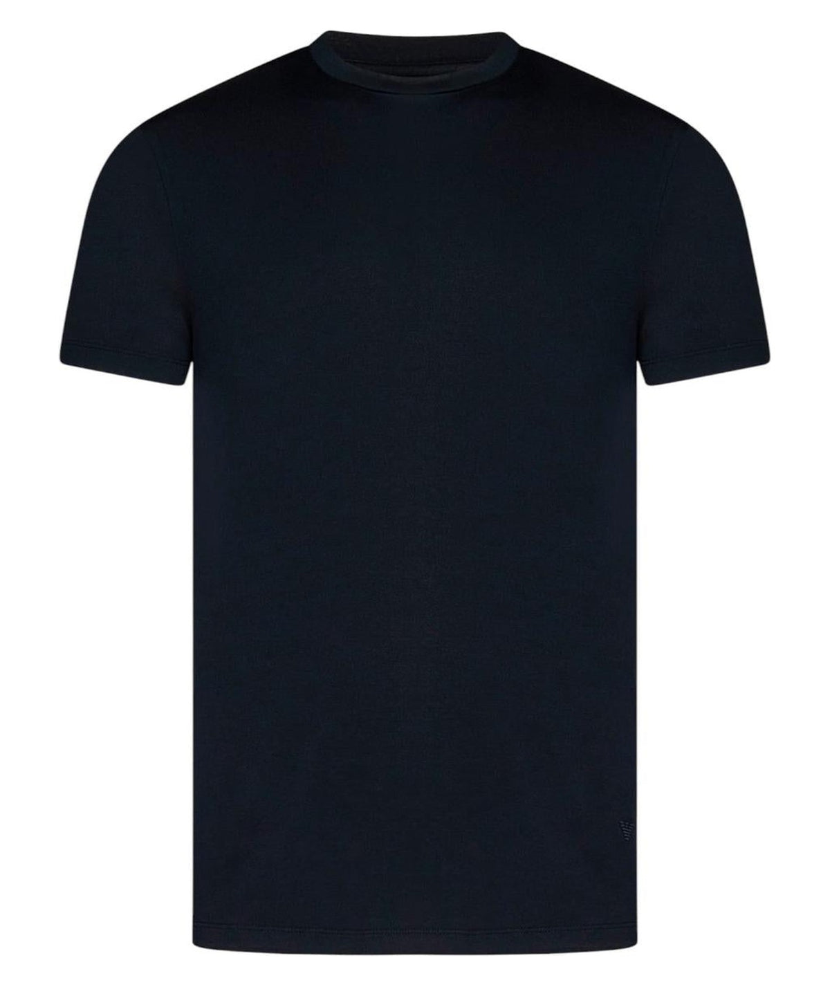 T-shirt in jersey stretch di viscosa con logo Aquila sul fondo.-T-shirt-Emporio Armani-Vittorio Citro Boutique