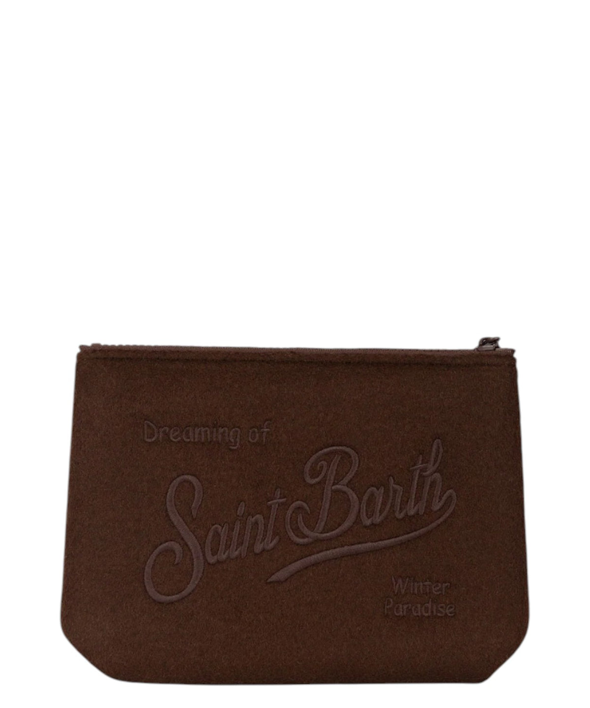 Mc2 Saint Barth Pochette Aline in Feltro con Logo