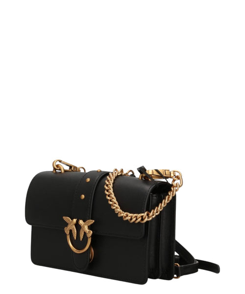 Borsa Pinko Love One Mini in pelle di vitello