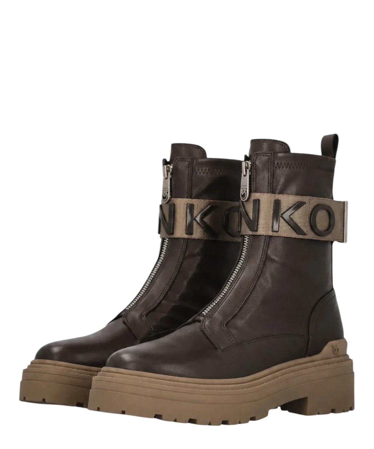 Stivaletto MIA 13 Pinko in Pelle di Vitello e Stretch