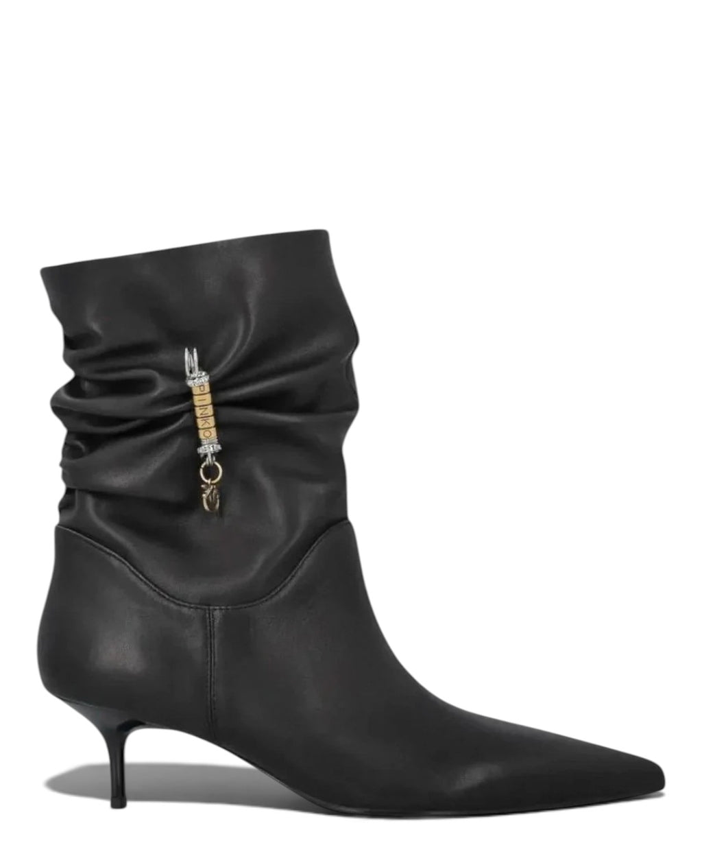 Stivali Pinko Donna Eleganti con Tacco Kitten e Logo