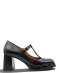 Elegante schwarze Chie Mihara Kayla Damenschuhe aus Leder