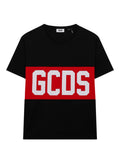 GCDS Regular T-shirts med Band-logo