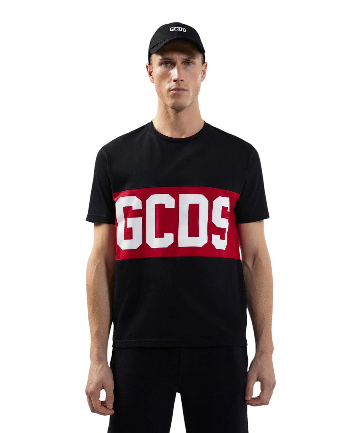 GCDS Regular T-shirts med Band-logo
