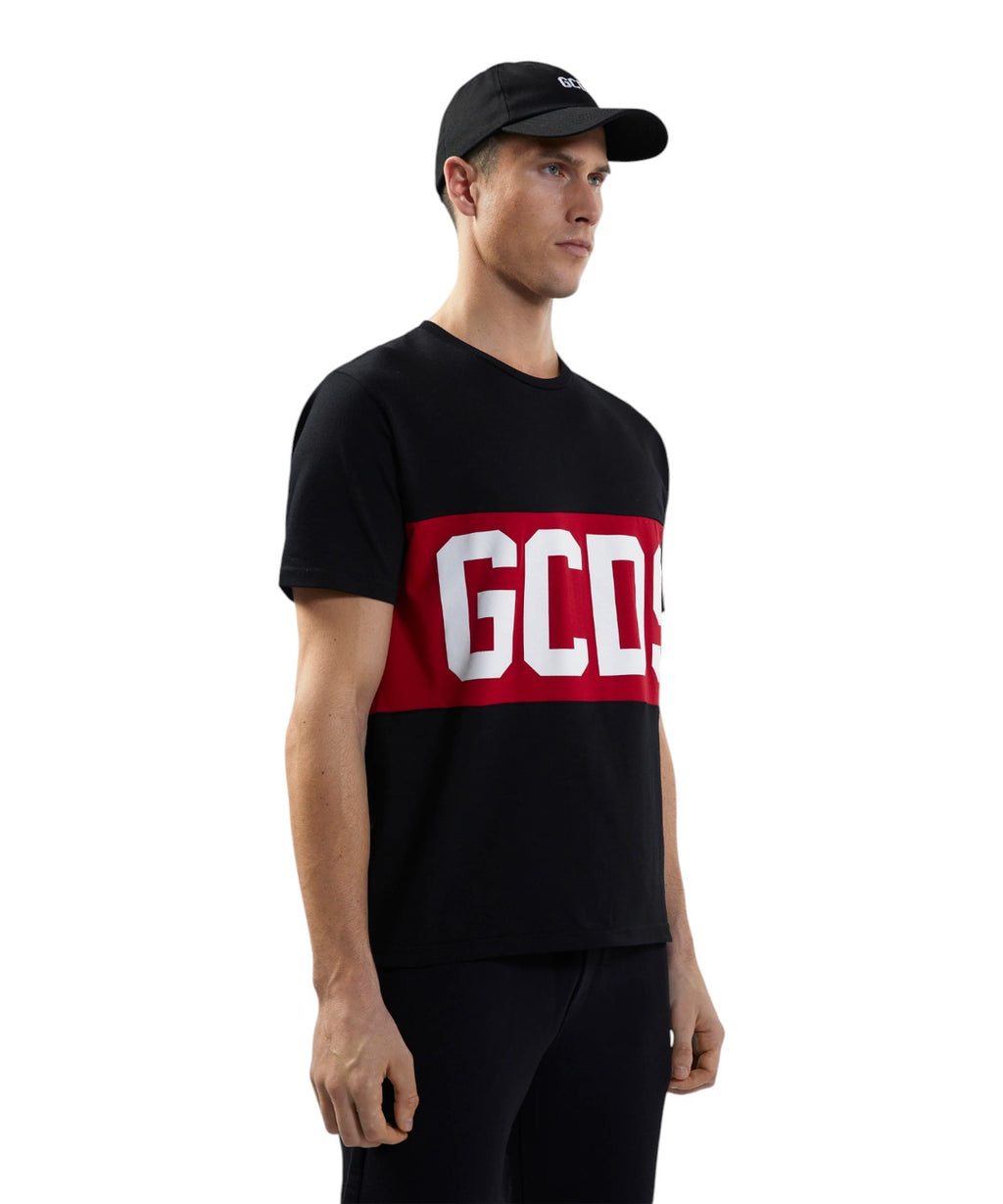 GCDS Regular T-shirts med Band-logo