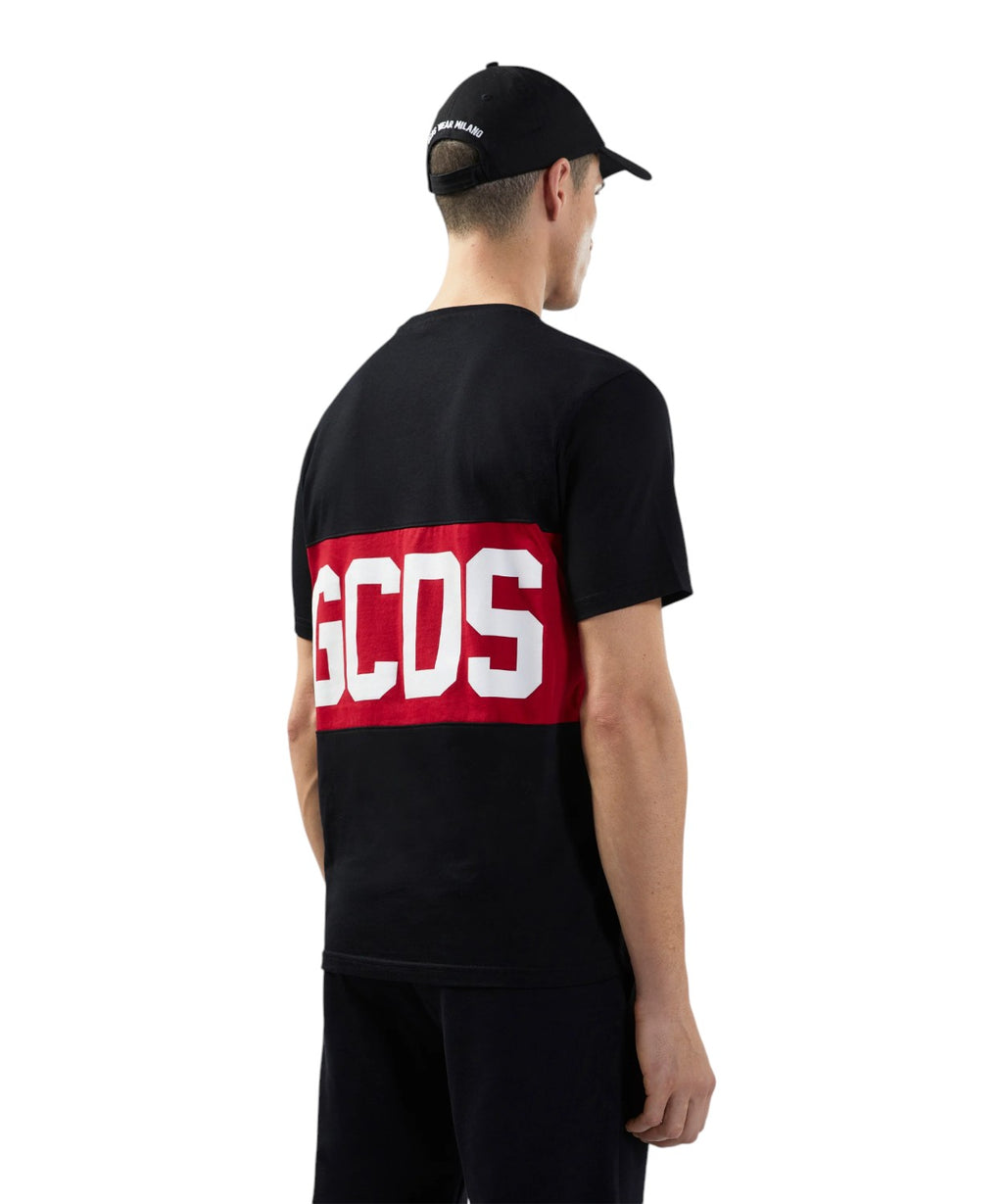 GCDS Regular T-shirts med Band-logo