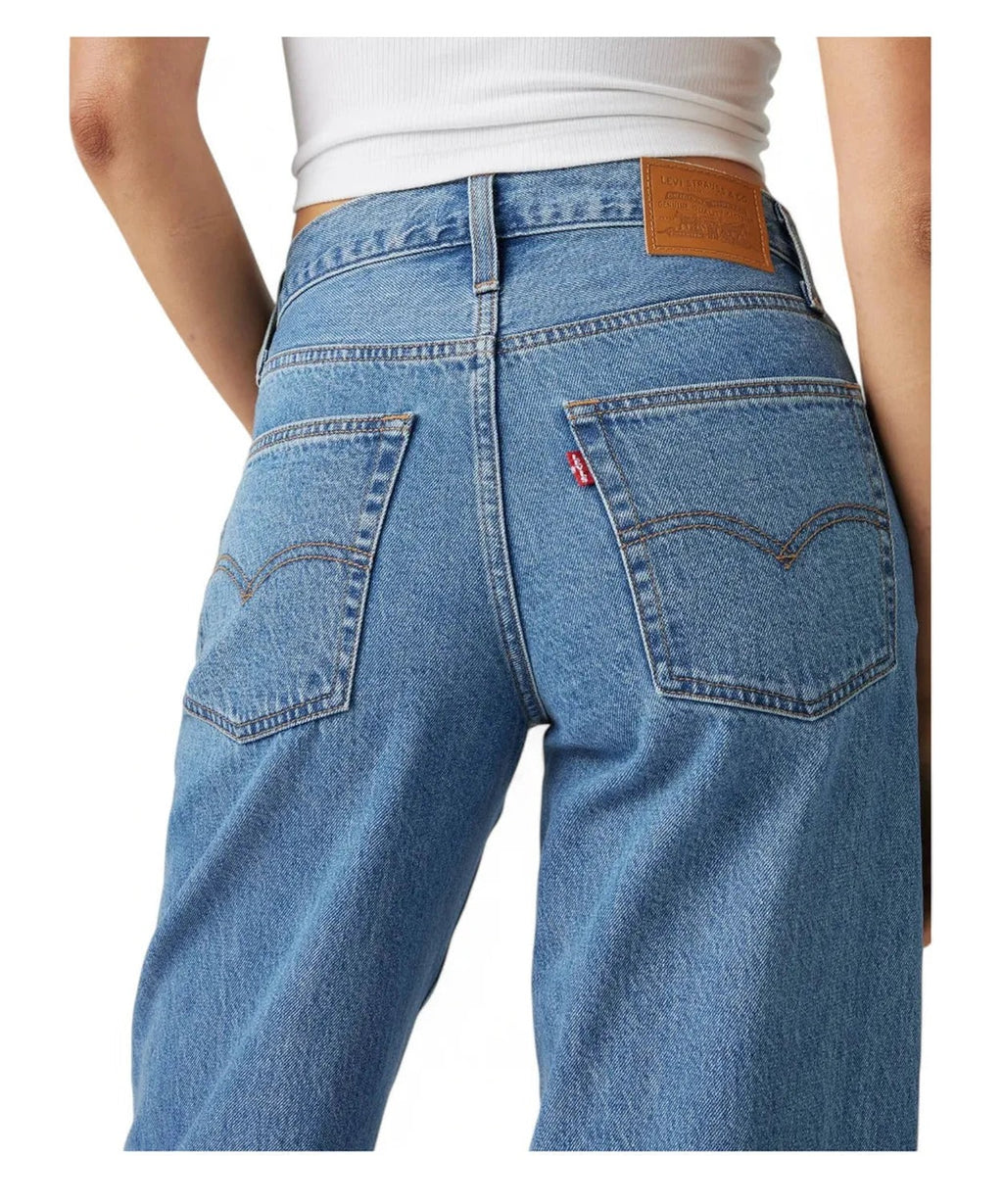 Jeans Dad Oversize a Vita Media - Own It Stone Blu-LEVI'S-Jeans-Vittorio Citro Boutique