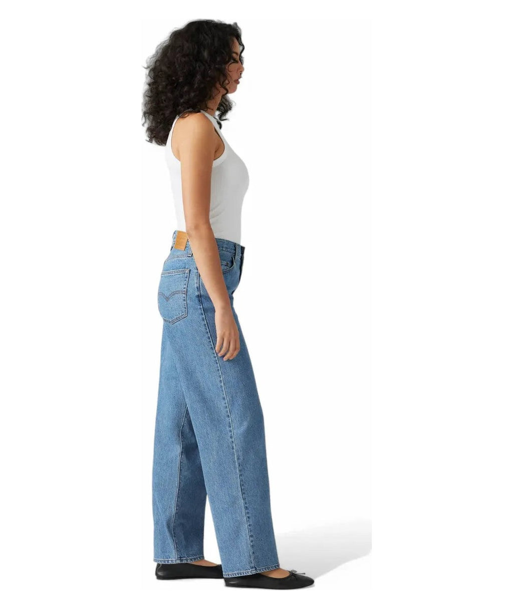 Jeans Dad Oversize a Vita Media - Own It Stone Blu-LEVI'S-Jeans-Vittorio Citro Boutique