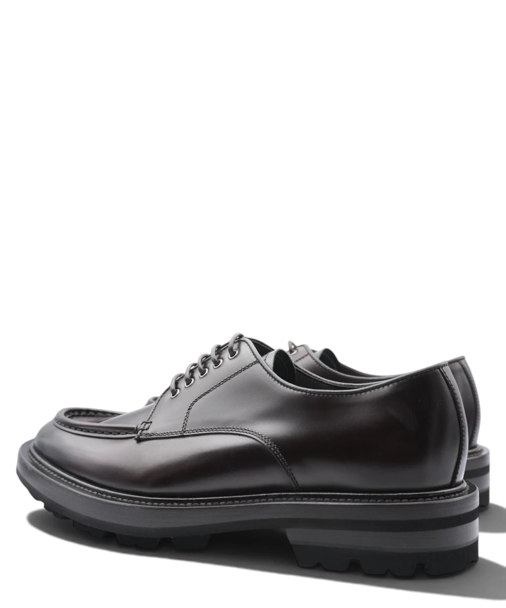 Stringata Uomo Barrett con Pelle Polished Ebano