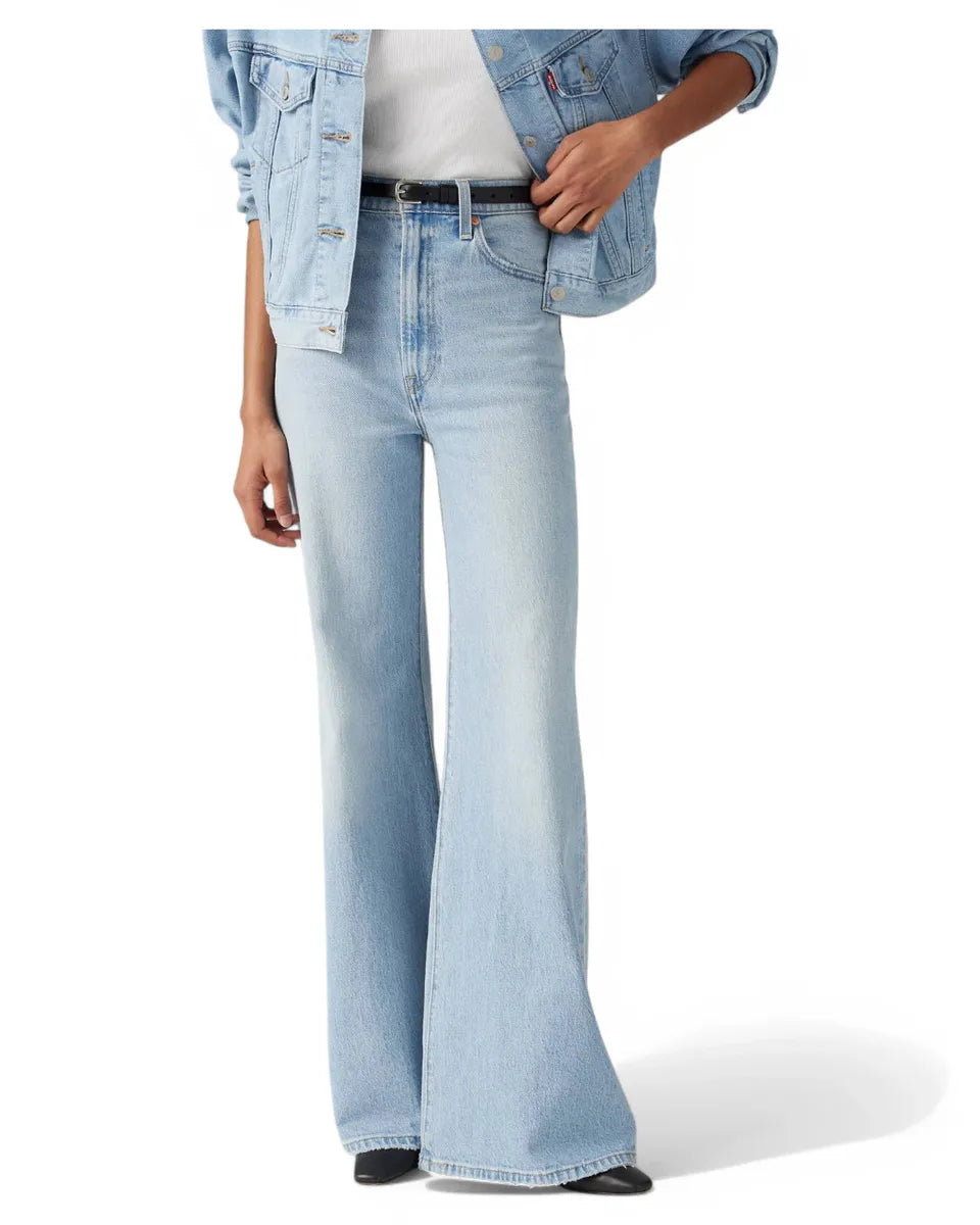 Jeans Ribcage Bell a Vita Alta e bassa elasticità-LEVI'S-Jeans-Vittorio Citro Boutique