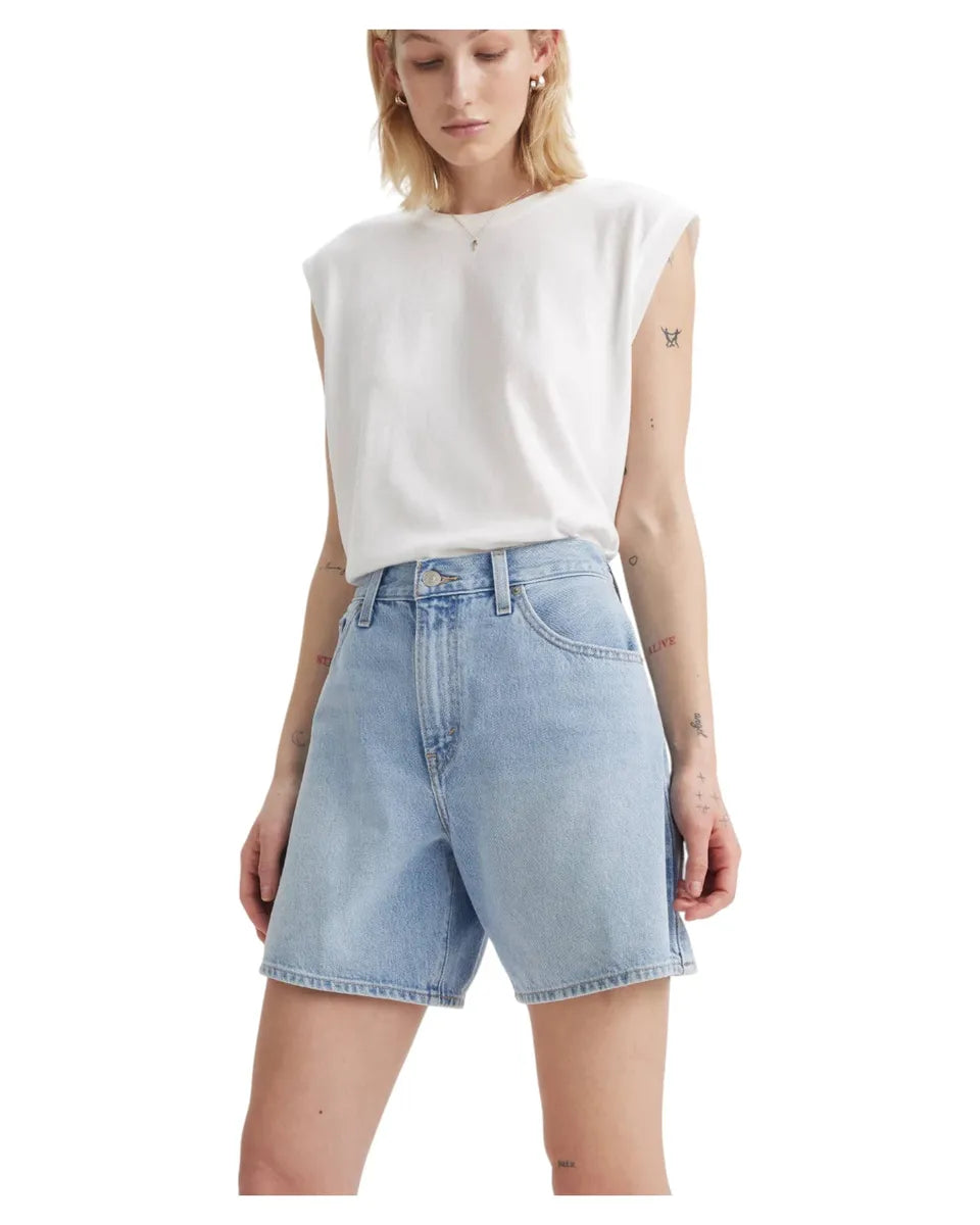 Short Oversize a Vita Alta-LEVI'S-Shorts-Vittorio Citro Boutique