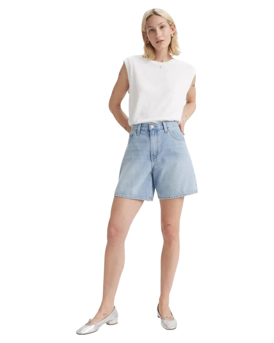 Short Oversize a Vita Alta-LEVI'S-Shorts-Vittorio Citro Boutique
