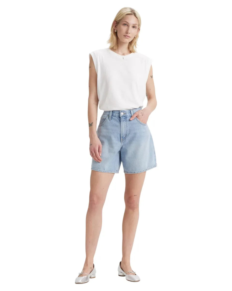 Short Oversize a Vita Alta-LEVI'S-Shorts-Vittorio Citro Boutique