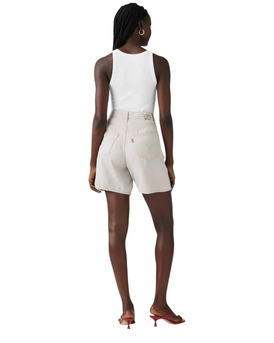 Shorts High Baggy in Crystal Gray-LEVI'S-Shorts-Vittorio Citro Boutique