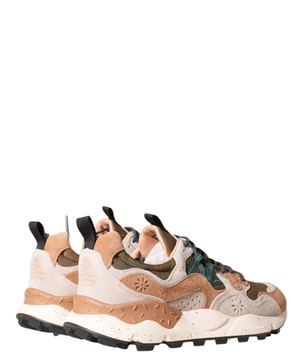 Sneakers Flower Mountain Yamano 3 in Nylon e Suede