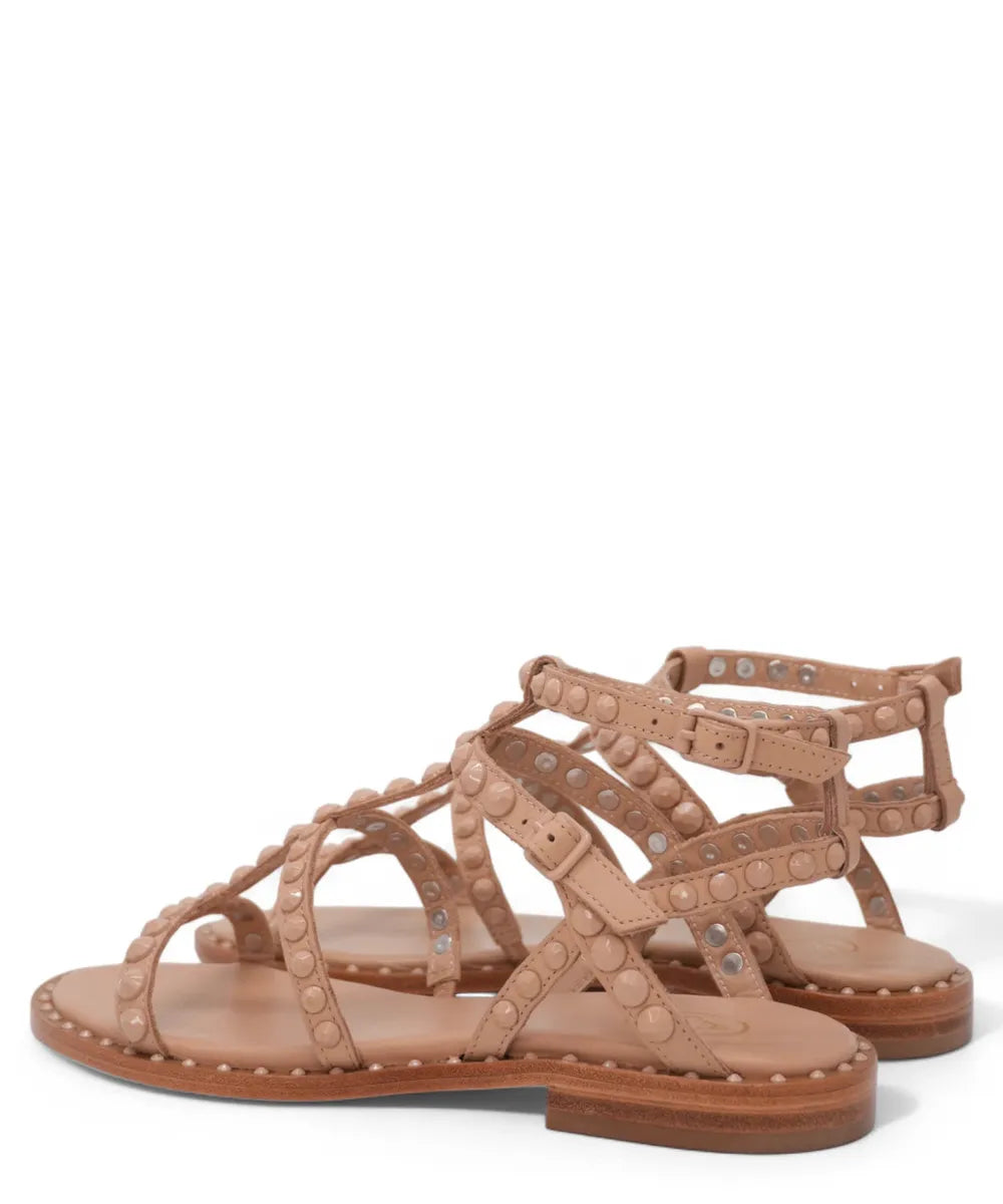 Sandali Precious Bis in Pelle con Borchie e Doppia Fibbia-ASH-Sandali-Vittorio Citro Boutique