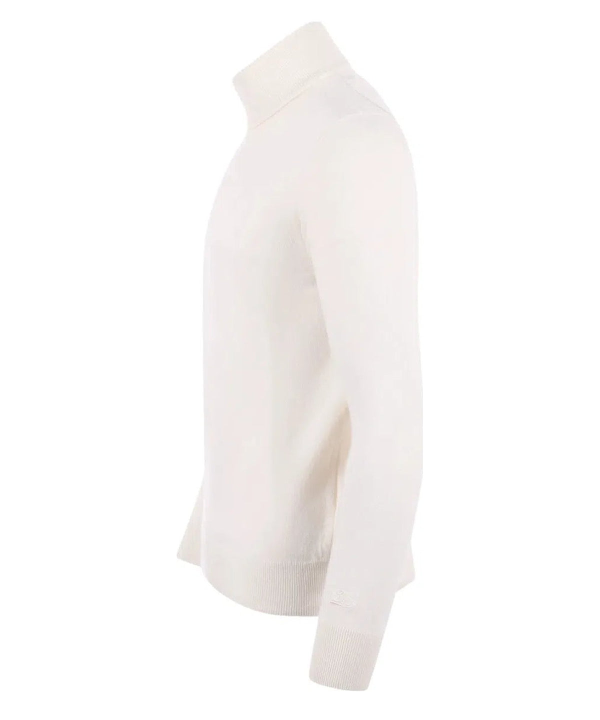 Maglione Dolcevita Bond in Misto Cashmere Bianco-Mc2 Saint Barth-Maglieria-Vittorio Citro Boutique