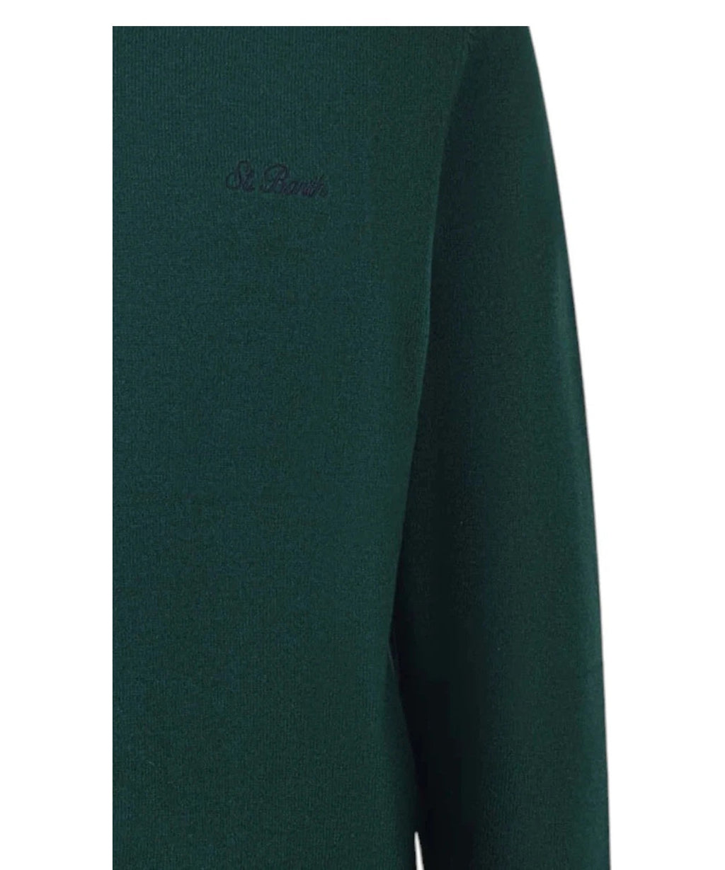 Cardigan Herrison in Misto Cashmere-Maglieria-Mc2 Saint Barth-Vittorio Citro Boutique