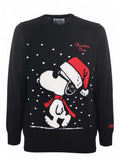 Maglione Heron in misto cashmere con ricamo Snoopy Xmas-Mc2 Saint Barth-Maglieria-Vittorio Citro Boutique