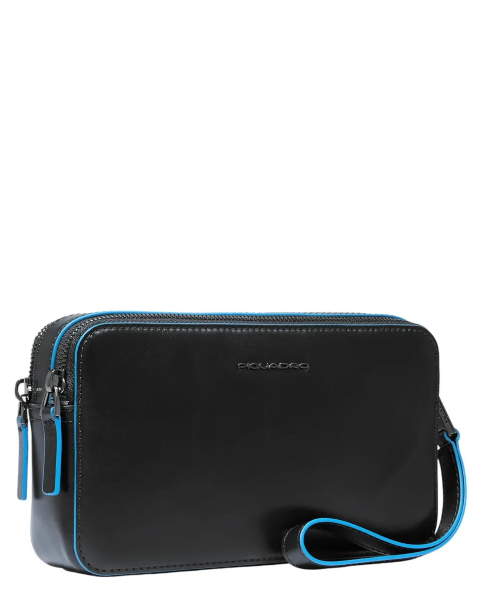 Pochette uomo a due scomparti-Pochette-Piquadro-Vittorio Citro Boutique