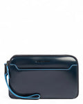 Pochette Blue Square in pelle con 3 scomparti-Piquadro-Pochette-Vittorio Citro Boutique
