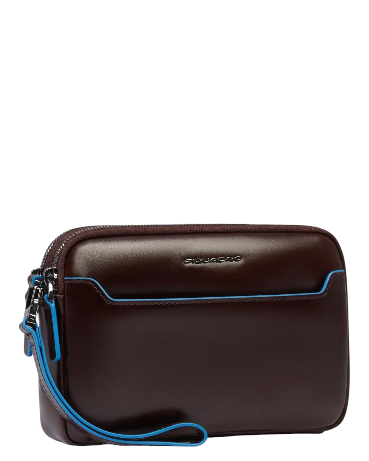 Pochette uomo in pelle con protezione RFID