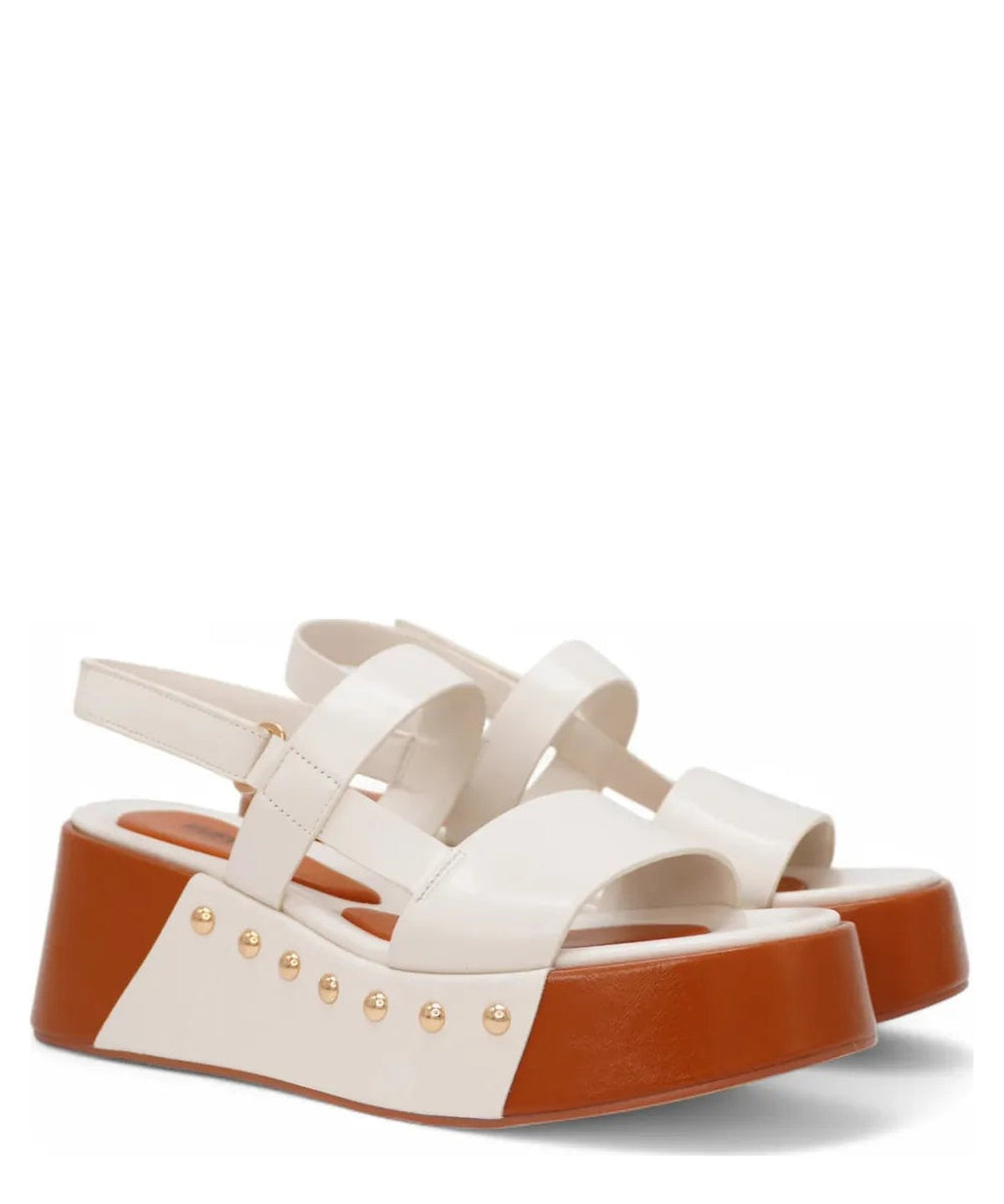 Sandalo con zeppa in Pelle-Vivien Lee-Sandali-Vittorio Citro Boutique