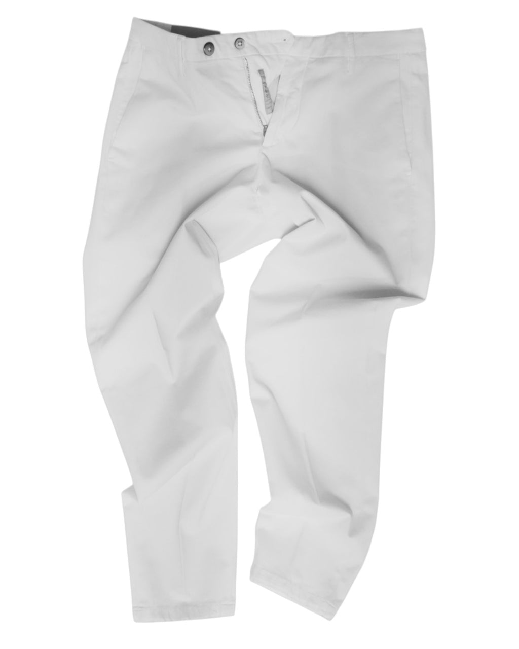 Pantalone Capri in Cotone Stretch - Colore Panna-Michael Coal-Pantaloni-Vittorio Citro Boutique