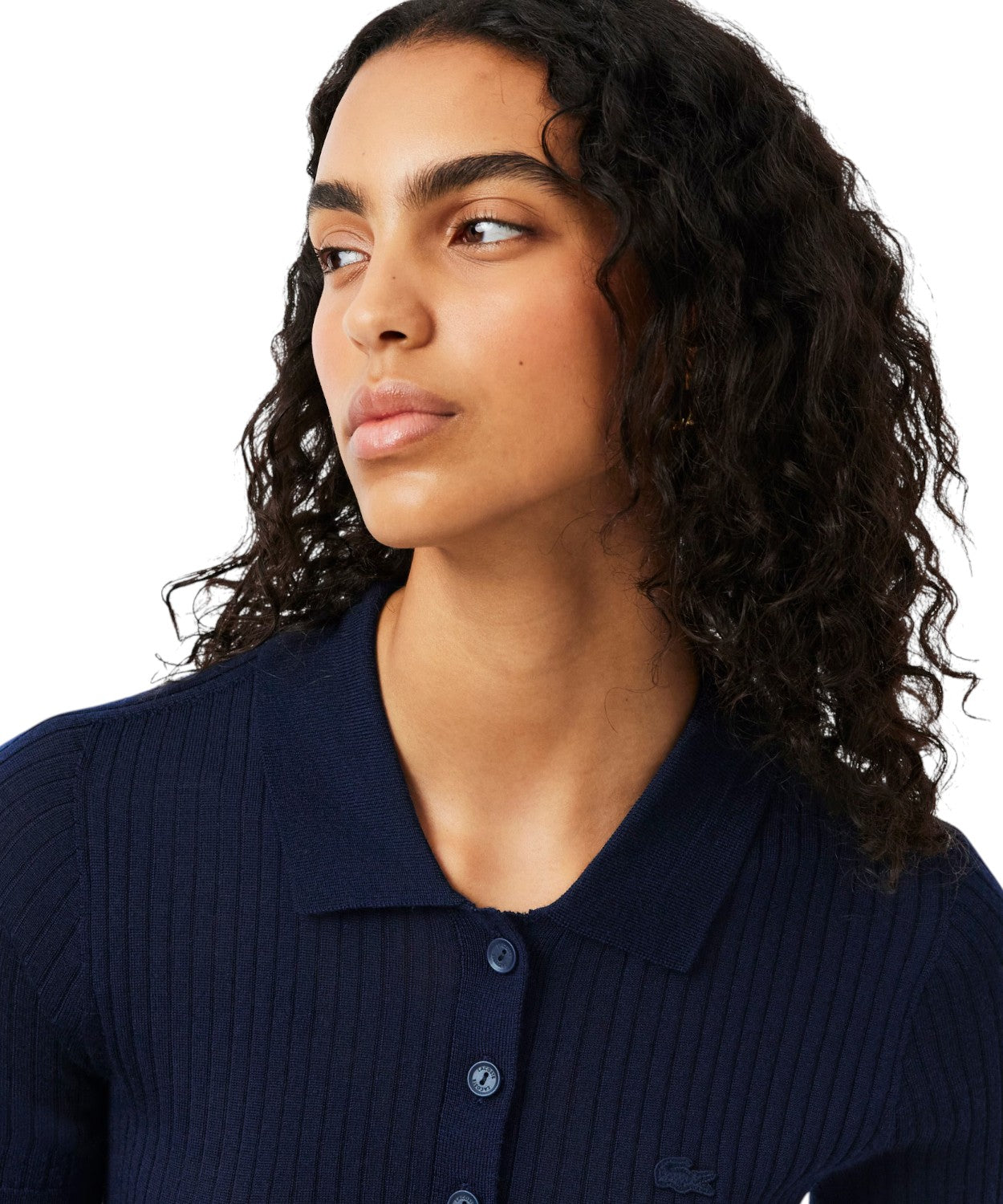 Polo Lacoste in lana merinos 3D a Coste