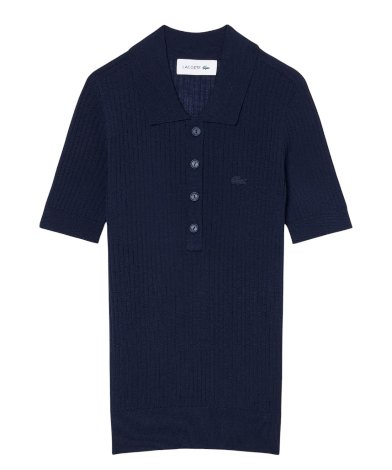 Polo Lacoste in lana merinos 3D a Coste