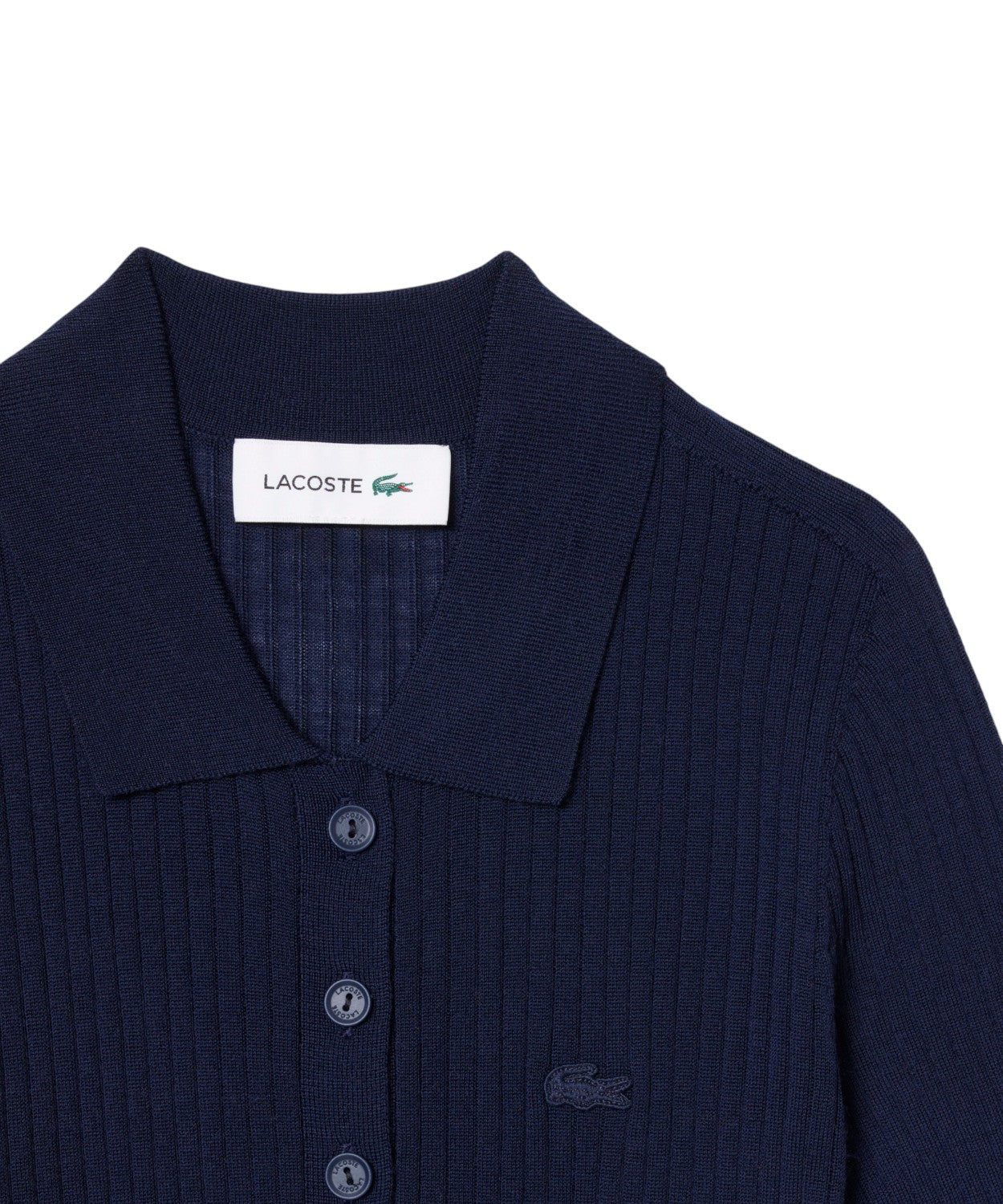 Polo Lacoste in lana merinos 3D a Coste