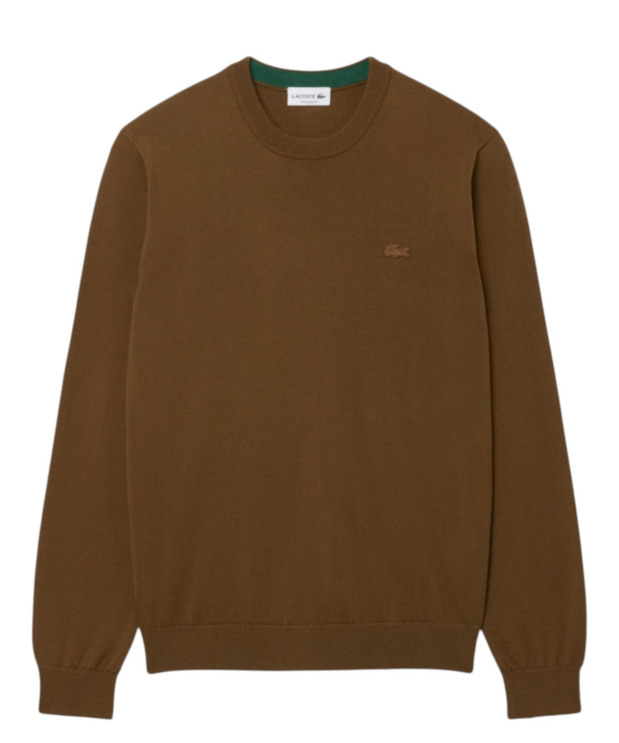 Maglione Lacoste Girocollo in Lana Merino per Uomo