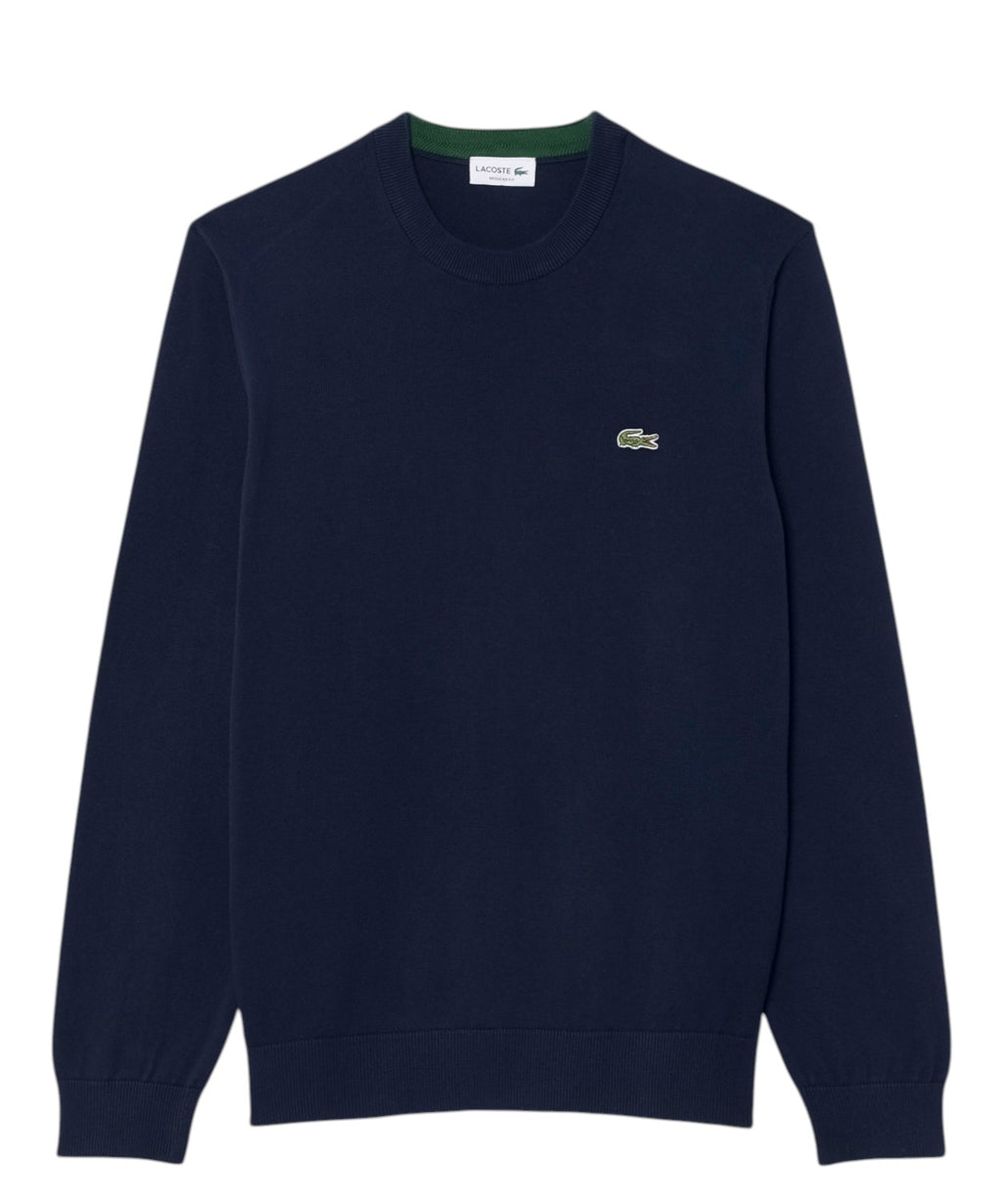 Pullover Lacoste Uomo in Cotone Organico