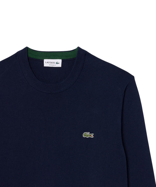 Pullover Lacoste Uomo in Cotone Organico